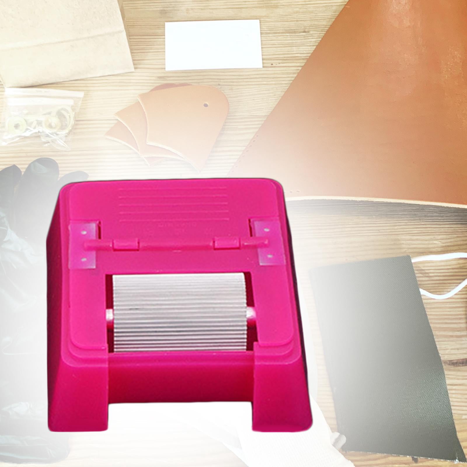 BLESIYA Oil Edge Box Leather Edge Painting Box DIY Leather Tool Edge Sealing Oil Box Middle Grain Roller