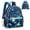 Butterfly and Daisy Pattern, variant on Hummingbirds Flowers Backpack Purse for Travel Work, Lightweight Ladies Bag Quilted with Zipper Daypack
