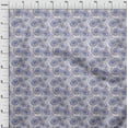 thumbnail image 4 of oneOone Rayon Dark Blue Fabric Ocean Diy Clothing Quilting Fabric Print Fabric By Yard 56 Inch Wide, 4 of 4