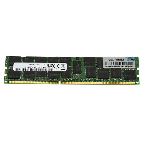 DDR3 16GB Ram Memory 1600MHz ECC REG Server Ram Memoria 240 Pins PC3L-12800R pour Mémoire Ram AMD Desktop