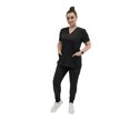 thumbnail image 5 of Fubu Women's 5-Pocket V-Neck Scrub Top Medical Nursing Uniform, 5 of 6