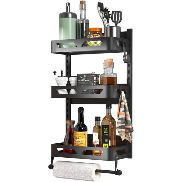 Fridge Spice Rack Refrigerator Storage Rack