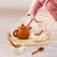 thumbnail image 1 of Juguete de silicona para fiesta de té de la tarde, simulación de fiesta de té, juego de rol, cocina para niños con bandeja, 1 of 9