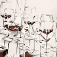 thumbnail image 3 of French-Roussia, Heather A. 20x20 Black Modern Framed Museum Art Print Titled - Glasses Half Full I, 3 of 5