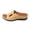 Yellow, variant on NOKIO Clearence Women's Orthopedic Platform Sandals Arch Support Wedge Heel Lightweight Summer Walking Shoes Non-Slip Damping Sole Beach Casual Slippers with Cushioned Footbed