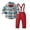 Blue, variant on Vedolay Boys Winter Outfits Toddler Boy's 2 Piece Set Ruffle Cami Top With Print Flare Leg Pants,Blue 6-7 Years