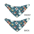thumbnail image 3 of Gaeub Christmas Snowman Gift Dog Bandana，Adjustable Dog Scarf，Handkerchief or Bib Dog Pet Apparel for Small, Medium and Large Dogs-Small, 3 of 5