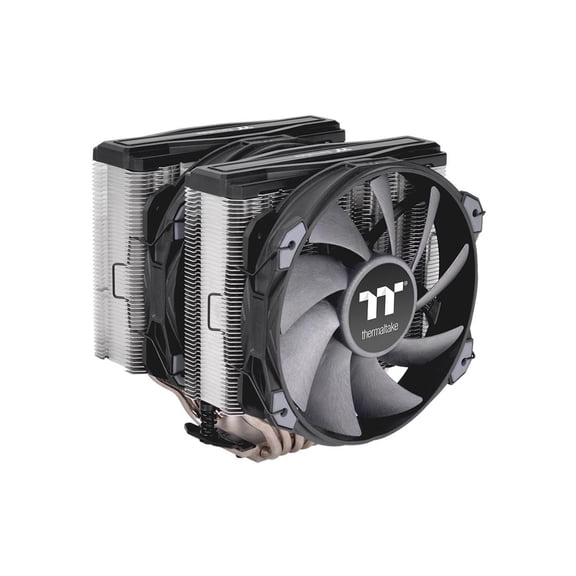 Thermaltake TOUGHAIR 710 250W TDP CPU Cooler, Intel LGA 1700/1200, AMD AM5/AM4, Dual-Tower Dual Fan Design, Copper base with 7 heat pipes, CL-P110-CA14GM-A