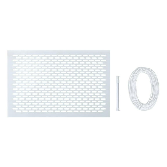 Pool Skimmer Guard Kit - Spring-Action Leaf Catcher Shield for Inground Pools - Durable Debris Net Prevents Clogs & Blockages (White, Easy Install)