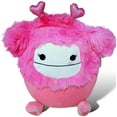 thumbnail image 5 of Squishmallows Official Kellytoy 11 Inch Caparinne Bigfoot Hot Pink Plush Wearing Hot Pink Glitter Heart Headband, 5 of 9
