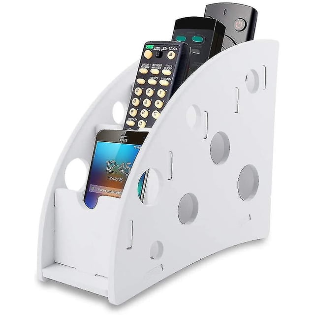 Organizador de control remoto de 4 compartimentos, para almacenar controles remotos TUNC Sencillez