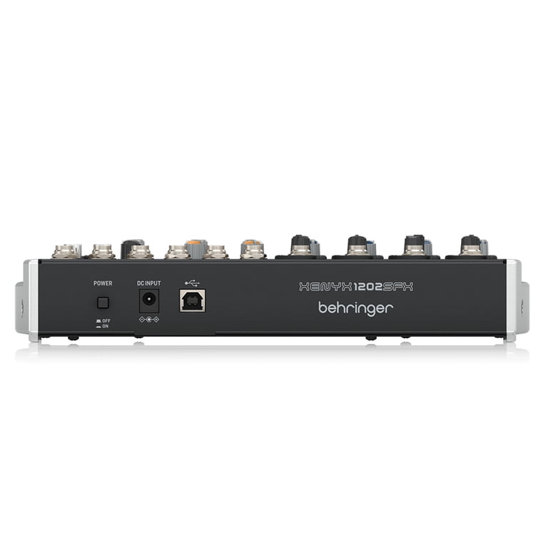 Behringer XENYX 1202SFX 12-Input Analog Mixer with USB - Walmart.com