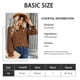 thumbnail image 2 of Camisas con cuello en V y botones para mujer, manga larga/corta, para oficina, informales, de negocios, blusas lisas, 2 of 6
