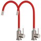 thumbnail image 2 of Mezclador de Fregadero Cocina VentDepot MXKBR-002 2 Piezas Rojo, 2 of 5