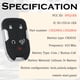 thumbnail image 3 of Llavero con control remoto de entrada sin llave de repuesto para GMC Sierra 1500 2500 3500 2019-2023 Chevrolet Silverado 1500 2500 3500, 3 of 9