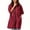 Red, variant on Raincoats for Women with Hood Half Sleeve Lightweight Water Resistant Windbreaker Zip Up Long Rain Jacket with Pockets for Summer Commuting Travel Active Packable Outerwear