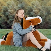 MaoGoLan 47 Giant Horse Stuffed Animal Large Stuffed Horse Plush Toy