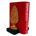thumbnail image 1 of Hickory Manor Home HM769GL Pineapple Bookend Set, Gold Leaf, 1 of 1