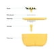 thumbnail image 5 of Fuente de agua automática inteligente para perros y gatos, bonita fuente para beber de abeja con 2 Abanopi Fuente, 5 of 7