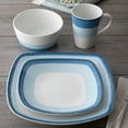 thumbnail image 6 of Noritake Colorscapes Layers Sky Set of 4 Square Dinner Plates, 6 of 7
