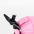 thumbnail image 5 of VIVO Four Wheel Pink Pet Stroller / Cat & Dog Foldable Cart, 5 of 8