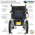 thumbnail image 3 of Silla De Ruedas Eléctrica Plegable Llanta Neumática Medical Store Medical Store 101G, 3 of 7