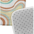thumbnail image 3 of Simply Daisy 34" x 21" Plush Microfiber Coral Agate Bath Mat, 3 of 3