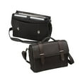 thumbnail image 2 of BLACK FLAP-OVER LEATHER COMPUTER BRIEFCASE, 2 of 2