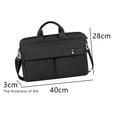 thumbnail image 2 of Laptop Bag Carrying Case With Shoulder Strap, Waterproof Computer Sleeve High capacity storage, 2 of 6