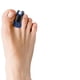 thumbnail image 5 of Férula para dedos, enderezadora de dedos para dedos en martillo en forma de U, soporte ajustable para dedos, para dedos curvos, dedos en garra, rotos, esguinces, alivia el dolor del dedo del pie-Azul, 5 of 5