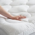 thumbnail image 4 of Great Bay Home Ultra Soft Comfortable 2" Mattress Topper (Twin, White), 4 of 5