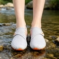 thumbnail image 3 of CHICVOMEY Mens Non-Slip Velcro Water Shoes Couple Quick-Dry Breathable Barefoot Shoes womens Lightweight Flexible Sport Shoes for Fishing Aqua Pool Snorkeling, 3 of 9
