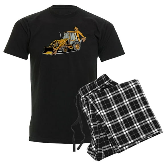 CafePress - Earth Mover Pajamas - Men's Dark Loose Fit Cotton Pajama Set