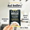 thumbnail image 5 of Wella Grain Free Cereal Oatmeal Alternative – Organic Cereal, Vegan High Protein Gluten Free Superfood – Paleo Plant-Based Non-GMO – Low in Net Carbs – Single-Serve 1.6 oz. - 10 Packets, 5 of 8