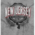 thumbnail image 2 of New Jersey NJ Student Campus Pride Plus Size Crewneck Graphic Tee Shirt Brisco Brands 5X, 2 of 5
