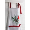 thumbnail image 3 of Maison d' Hermine Morzine 100% Cotton 1 Piece Kitchen Apron with an Adjustable Neck & Hidden Centre Pocket with Long Ties for Women Men Chef (27.50"x31.50"), 3 of 3