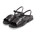 thumbnail image 2 of Camper Women's Atonika Ankle Strap Platform Sandals, Black \ Blue,9 M US, 2 of 7