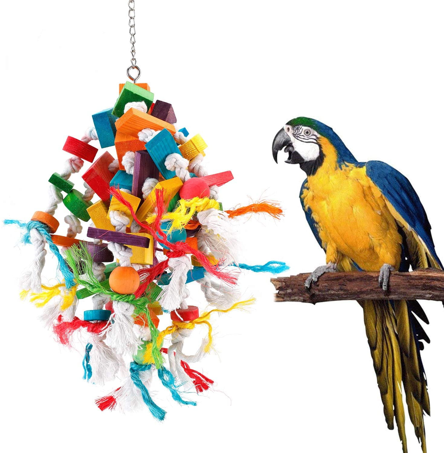 This Ball Have All bird parrot toy cage toys mini macaw cockatoo senegal amazon 