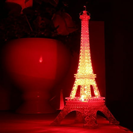 

Glowing Eiffel Tower Decorate Desk Led Table Tower Night Light Bedroom Gif Lamp Home Other Clearance Sale! Mbxmh Party Headband Party Light-Up Decoration 1X Luminous Eiffel Tower