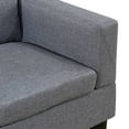 thumbnail image 4 of MAYEERTY 66.5" Linen 3-Piece Living Room Sofa Set，Gray, 4 of 5