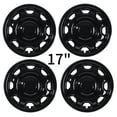 thumbnail image 2 of 4pcs/Set 17" Hubcaps Wheel Rims Cover for 2010-2025 Ford F-150 Xl Model Snap-on Installation Black Lacquer, 2 of 10