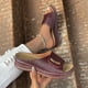 thumbnail image 2 of Amzcrzy Zapatos de mujer,Zapatos de mujer,Zapatillas de mujer, Sandalias ortopédicas de moda para mujer, zapatos casuales con cuñas transpirables y huecas, de color liso y tacón bajo. Sandalias Mujer, 2 of 5