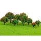 thumbnail image 5 of 20 Unids / Set 1 / 75-1 / 500 Modelo de árbol de Flores Juguetes para Tren Paisaje de Ferrocarril, 5 of 9