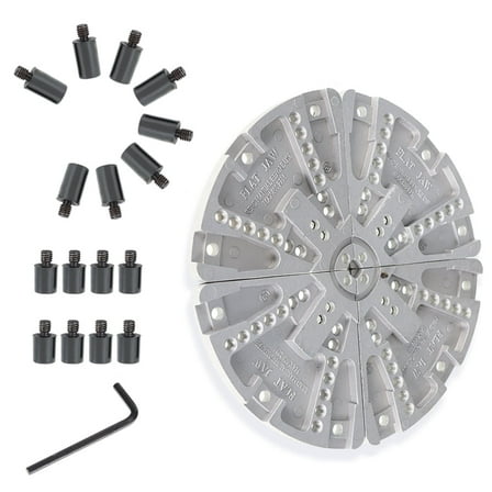 ALL-CARB 8-1/4" Jumbo Jaws Set Wood Lathe Chucks Turn Bowls Plates 10" Swing or Larger