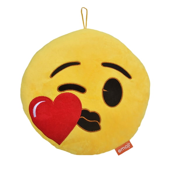 Cojín emoji beso con portafoto 6x4" INNOVA HOME EMOJIS Y09696