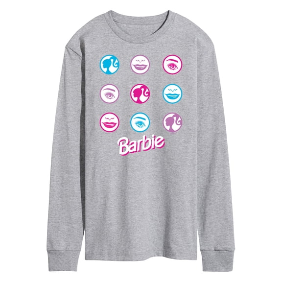 Barbie - Iconic Features of Barbie - Men's Long Sleeve T-Shirt