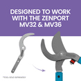 thumbnail image 3 of Zenport MV32/36-417 Replacement Lopper Forged Hook Counter Blade, 3 of 4