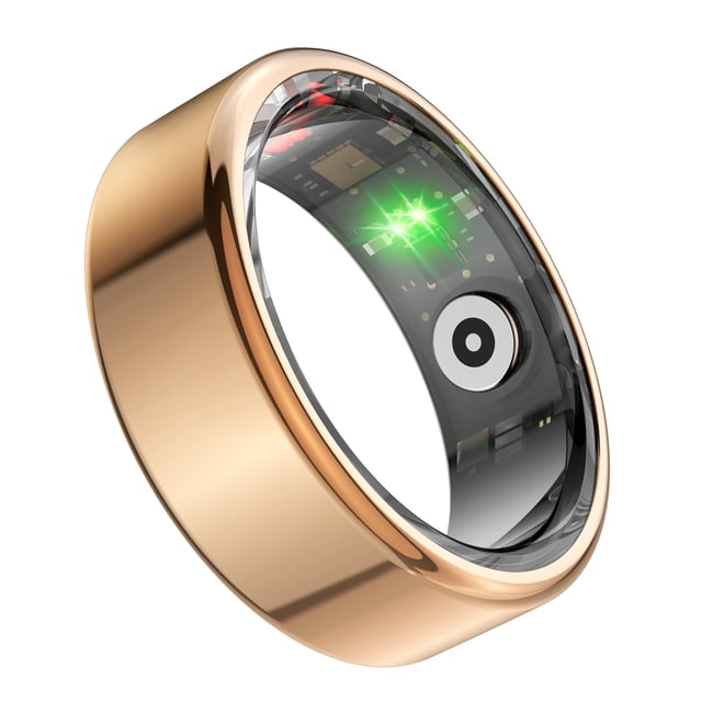 Anillo Inteligente, 5.1 Resistente al Agua, Monitorización del Sueño Durante TODO El Día, Monitorización del Sueño Físico, Temperatura Corporal, Cámara de Control remoto,