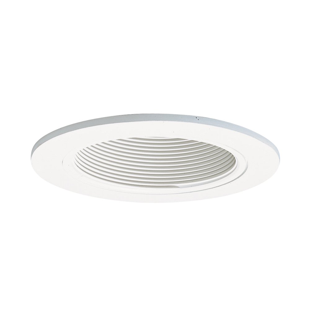 Halo Recessed Lighting 993W 4" White Baffle Trim With Coilex® Baffle