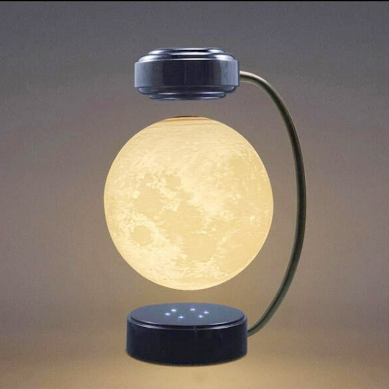 Levitating Moon Lamp Suspended Moon Light with Luxury Iron